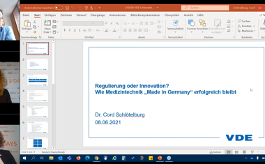Win>Days21: Regulierung oder Innovation? Wie Medizintechnik „Made in Germany“ erfolgreich bleibt