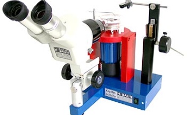 Kapillarenschleifer zum Schleifen von Glaskapillaren von bis zu ca. 1 µm Spitzendurchmesser