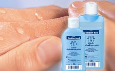 Farbstoff- und parfümfreies Hände-Desinfektionsmittel