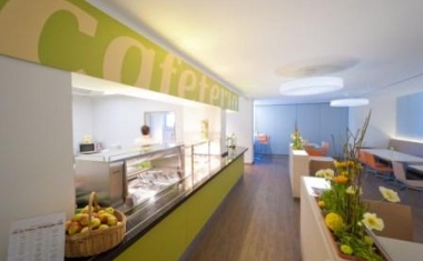 Die neue Cafeteria im Kreiskrankenhaus Weißwasser