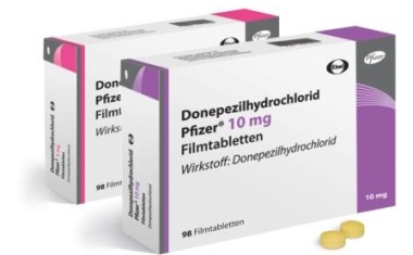 Donepezilhydrochlorid Pfizer als Generikum zu Aricept verfügbar