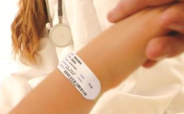 Patienten-Armbänder mit Sicherheits-Zertifikat