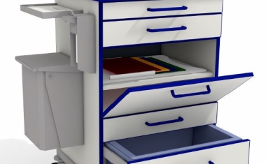 Medimobil-Notfallwagen für die Säuglingsintensivstation