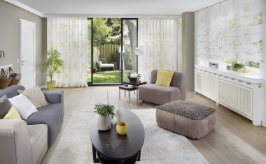 Leuchtende Blüten: Artikel 80900er Serie mit drapilux air