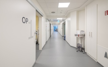 Designböden für die Frauenklinik an der Elbe in Hamburg