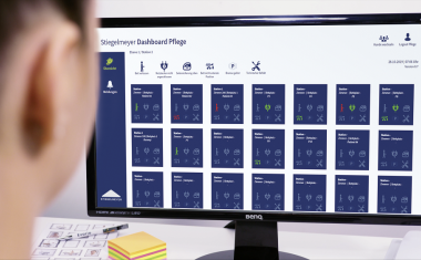 Pflegebetten werden digital