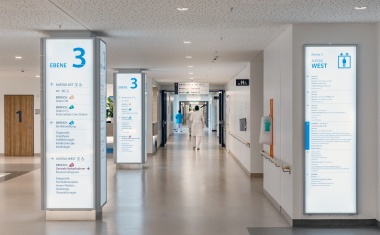 Vier Seiten für die Wegweisung