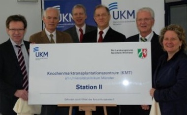 Station für Knochenmarktransplantation am UKM eröffnet