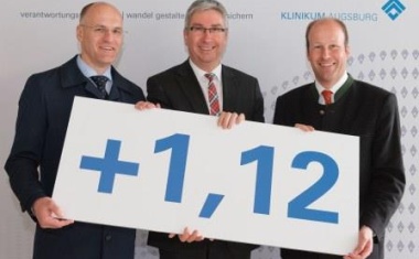 Klinikum Augsburg setzt seinen Konsolidierungs- und Modernisierungskurs fort