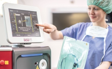 Richard Wolf auf dem 69. Kongress der Deutschen Gesellschaft für Urologie