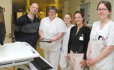 Westküstenkliniken dokumentieren Wunden mithilfe von iPads