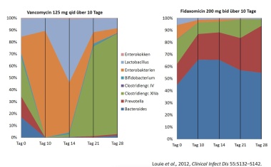 Schonende Antibiotikabehandlung bei Clostridium difficile
