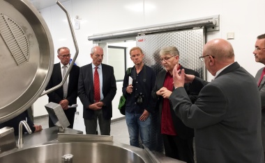 Symbolische Eröffnung der neuen Küche am Klinikum Wetzlar