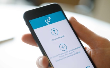 Weniger Scham mit App Intimarzt