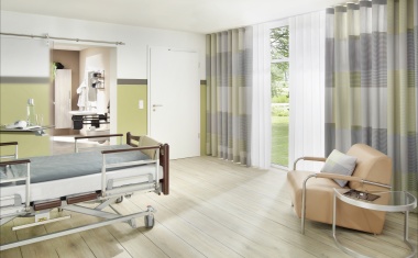 Ein bisschen Glanz im Pflegezimmer