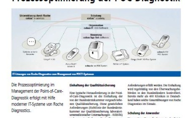 Prozessoptimierung der POC-Diagnostik