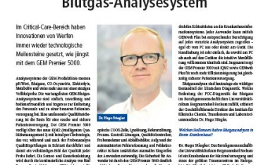 GEM Premier 5000: Das intelligente Blutgas-Analysesystem