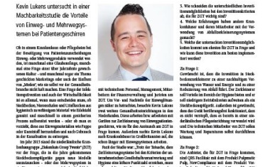 Studie: Steckbeckenspüler sind unschlagbar