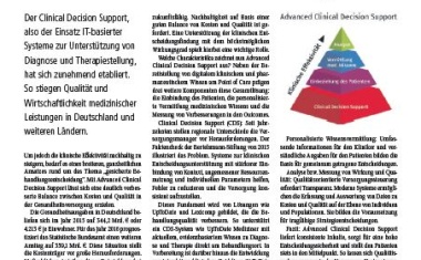 Advanced Clinical Decision Support