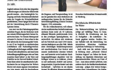 25 Jahre Unterstützung klinischer Entscheidungen