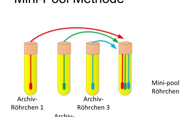 Pool-Testen von SARS-CoV-2 Proben
