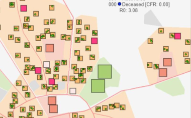 Corona-Bekämpfung: Virtuelle Stadt erlaubt, Wirkung von Maßnahmen online zu testen