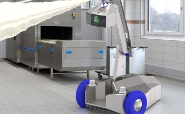 Hygiene auf hohem Niveau: Mobiler Reinigungsroboter