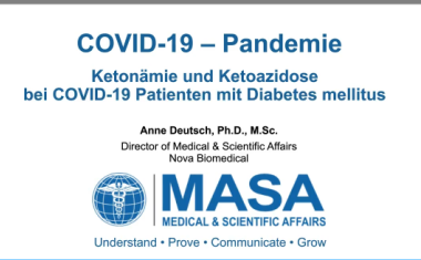 Warum sollten Sie die Ketone-Werte bei diabetischen COVID-19 Patienten nicht außer Acht lassen?