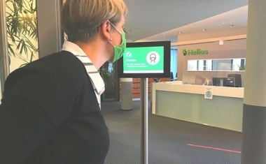 Helios führt Maskenscanner in allen Kliniken ein