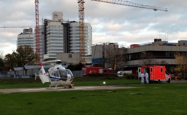 Hilfe für COVID-19 Patienten aus Belgien