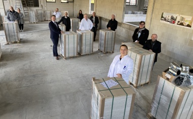 Corona sorgt für Richtfest ohne Kranz und Gäste