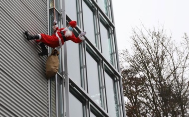 Der Nikolaus kommt von oben