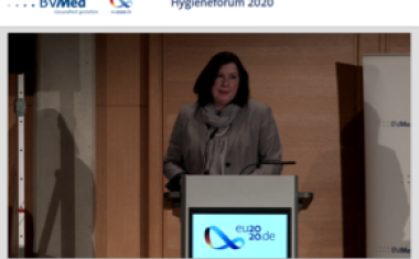 BVMed-Hygieneforum im Rahmen der deutschen EU-Ratspräsidentschaft 2020