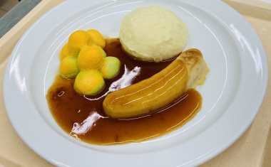 Erweiterter Speiseplan mit besonderer Kost für schluckgestörte Patienten