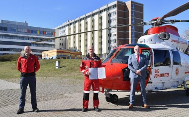 Sven Hauschild neuer Leitender Hubschrauberarzt am Luftrettungszentrum Rostock