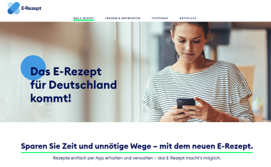 Gematik stellt Themenseite zum E-Rezept vor