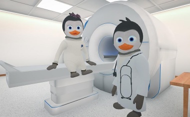 Mit dem Pinguin in die Röhre - Virtual Reality-App gegen die Angst