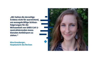 Cochrane Review zur Wirksamkeit von monoklonalen Antikörpern gegen COVID-19