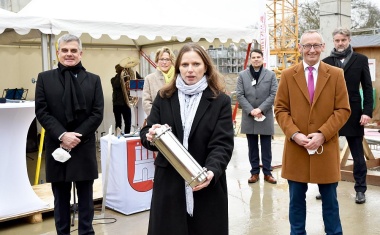 Grundsteinlegung für das Albertinen Zentrum für Altersmedizin