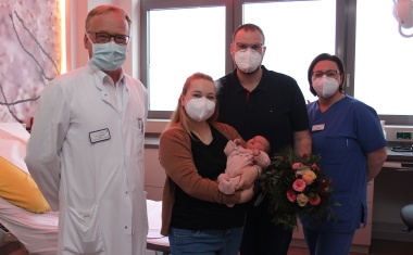 Erste Geburt im neuen Kreißsaal