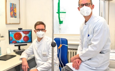 Ambulanz zur Behandlung von COVID-19-Patienten ausgebaut