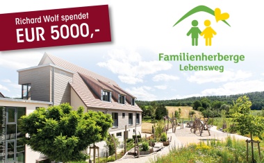 Richard Wolf spendet 10.000 Euro an soziale Einrichtungen der Region