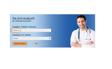 Ukrainisch und Russisch jetzt in der Arzt-Auskunft