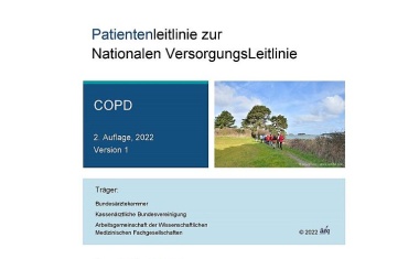 Patientenleitlinie „COPD überarbeitet