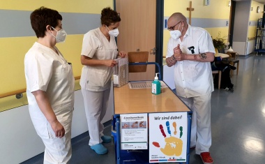 Leipziger Diakonissenkrankenhaus wieder mit dabei beim „Internationalen Tag der Händehygiene“ am 5. Mai