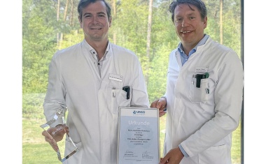 Maximilian Kückelhaus erhält Sonderpreis des Drei-Länder-Wundpreises 2022