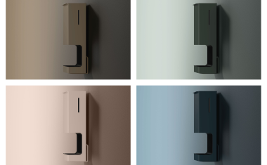 Hygienespender in edlen Farben