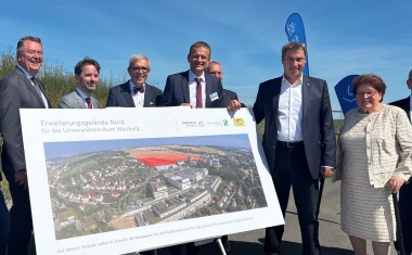 Moderne Gebäude für 600 Patienten: Nächster Meilenstein für neuen Klinik-Campus an der Uniklinik Würzburg