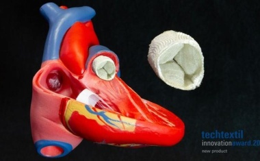 Textile Herzklappenprothesen mit Techtextil Innovation Award 2022 ausgezeichnet