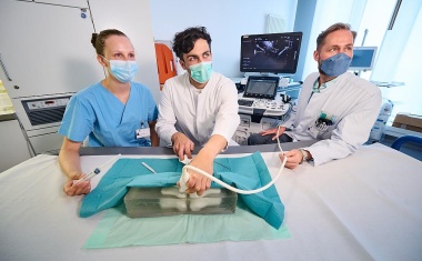 DEGUM: Valentin Schäfer optimiert Ultraschall-Ausbildung und -Forschung